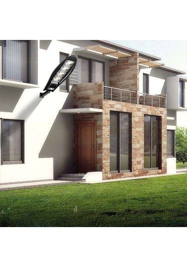 W779B Güneş Enerjili Hareket Sensörlü Bahçe LED Güvenlik Lambası