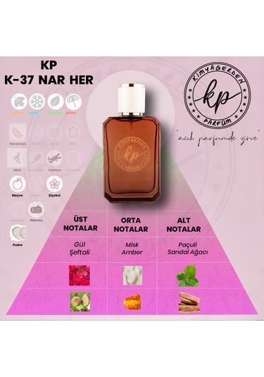 KP Kimyagerden K-37 Açık Parfüm Extrait De Parfum 50 ML