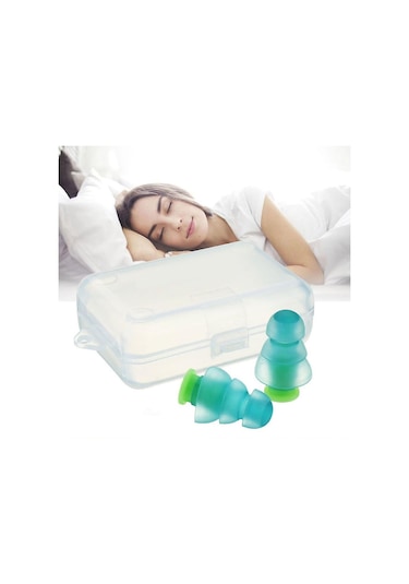 Yüzme Kulak Tıkacı Su Geçirmez Yeniden Kullanılabilir Silikon Spor Kulak Tıkacı