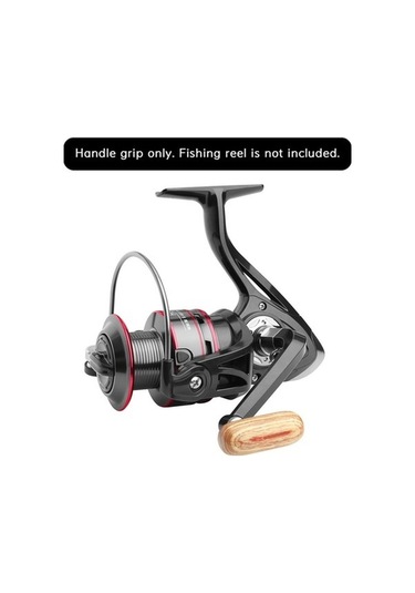 Pazly Tutacağı Sapı Makarası Kaymaz Pratik Düğme Dönme Balıkçılık Ahşap 3 Adet Xx