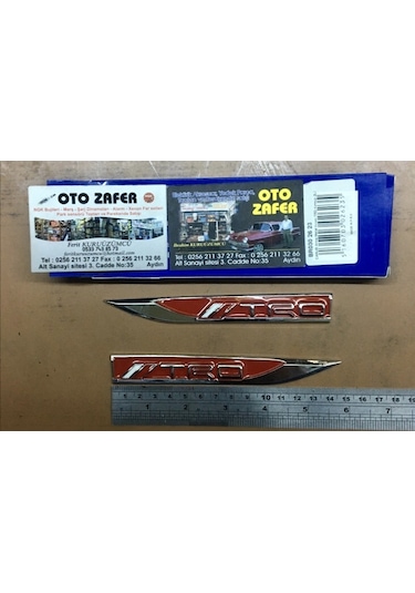 Carub Arma Metal Krom Trd Kırmızı 2Li