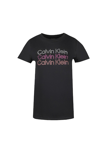 Calvin Klein Calvın Kleın Kadın T-shırt Pfbt2699-ft5 SIYAH