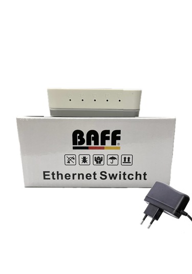 Baff SW-05 5 Port 10/100 Mbps Ethernet Switch