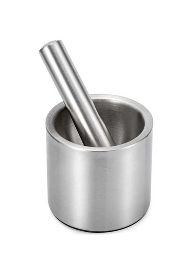 Pazly Cbtx 304 Paslanmaz Çelik Ezilmiş Sarımsak Ezici Balgam Pot Sarımsak Pot, Ev Manuel Taş Akrep Öğütücü Sütun Tipi Sarımsak Güveç Çok Renkli