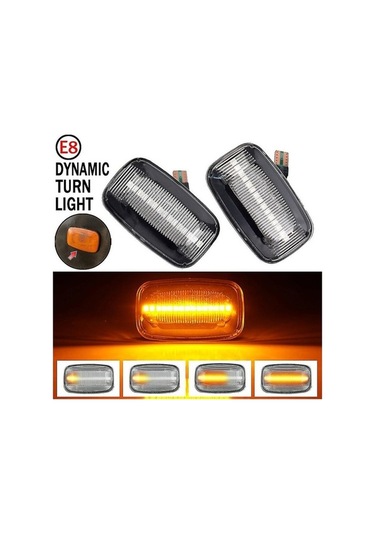 Artfulabode Yan Toyota Serisi Led Araç Lambası İşaret İçin Geeroyoo Cruiser 80 70 2 100 Sf