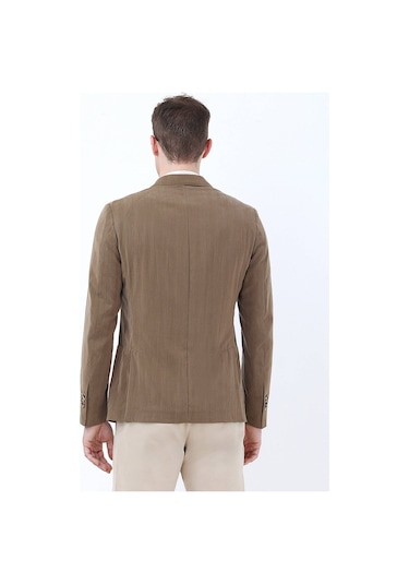 Kip Vizon Düz Modern Fit Ceket Çok Renkli