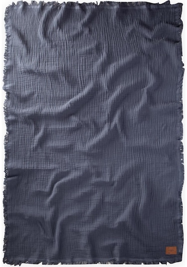 Cigit Müslin Dört Kat Yatak Örtüsü 200x220 Cm Antrasit Antrasit