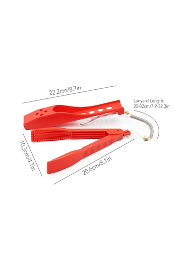 Yuntech01 Pratik Çekmeli Balık Tutma Kıskacı - Kılıflı Ve Renk Seçenekli