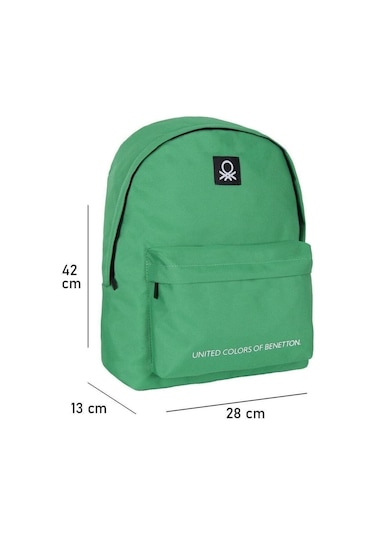 United Colors Of Benetton Okul Çantası 70685 Yeşil