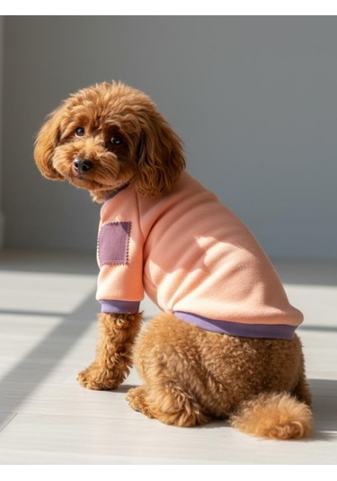 Sevimli Unicorn Marşmelov Pembe Köpek Polar Sweatshirt