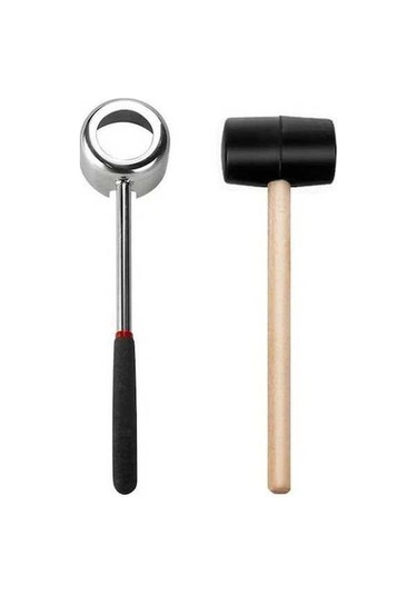 Ulzyvf Tıraş Seti Paslanmaz Kabuğu Hindistan Cevizi Çelik Arada Aleti 304 2'si 1 Ec