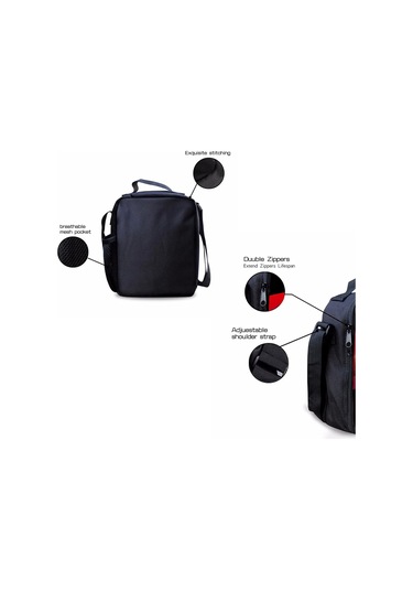 Öğrenci Sırt Çantası Karikatür Sırt Çantası Üç Parçalı Sırt Çantası Omuz Çantası Kalem Kutusu Çanta,42x29x16cm Bag4 42x29x16cm Siyah