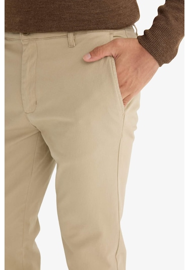 Defacto Regular Fit Normal Kesim Düz Paça Chino Pantolon D7349ax25aubg193 Bej Defacto Regular Fit Normal Kesim Düz Paça Chino Pantolon D7349ax25aubg193 Bej