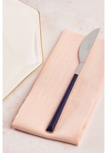 Karaca Salzburg Tekli Yemek Bıçağı 22 cm İndigo