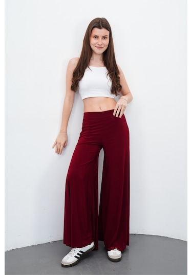 Penyebizden Pantolon Etek-bordo