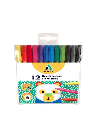 Adel Keçeli Kalem 12'li