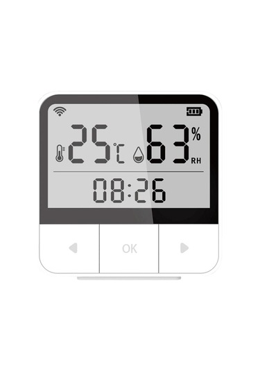 Jms Tuya Wifi Akıllı Sıcaklık Nem Sensörleri Saat Tarih Hafta Ekranı Akıllı Ev Ofis