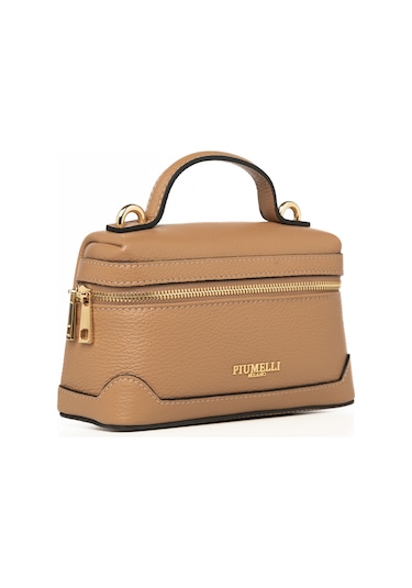 D85 Sand Portföy Çantası Kadın Ivette S Piumelli Milano Bag D85 Sand