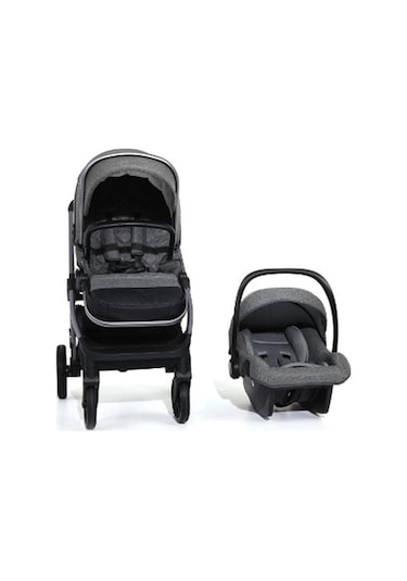 Duux Pro Max Travel Sistem Bebek Arabası Grey-10401