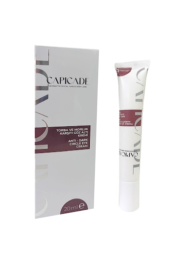 Capicade Torba Ve Morluk Karşıtı Göz Altı Kremi 20 ML