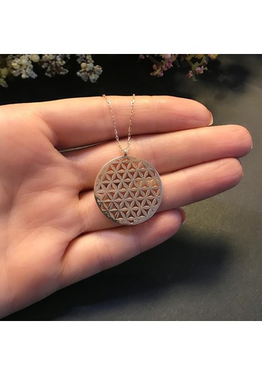 Stela Yaşam Çiçeği Kolye (Rose) 443617294