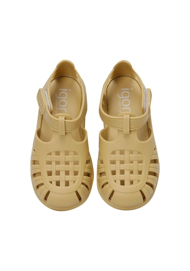 Igor Tobby Solıd Kahverengi Unisex Çocuk Düz Sandalet 000000000101989567 Kahverengi