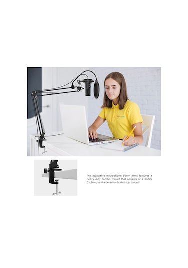 Fifine T669 Profesyonel Stüdyo Kayıt Mikrofonu