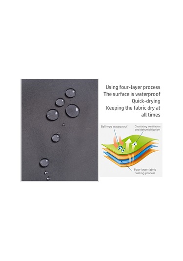 Xiyyadms Su Geçirmez Banyo Perdesi - Polyester Kumaş - 8/10/12/16 Kancalı - Siyah/beyaz/gri Seçenekli Gri