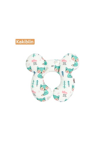 Koruyucu Seyahat Araba Koltuğu Baş Ve Boyun Yastık Yumuşak Boyun No.27 Ekru