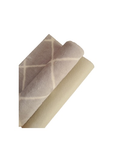 Jassrug Royal Kaymaz Taban Banyo Halısı 50x80 Diamond Gri Gri