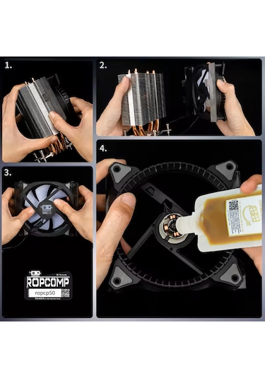 Ropcomp Cpufanoil Cpu Fan Mili Yağı Cp50