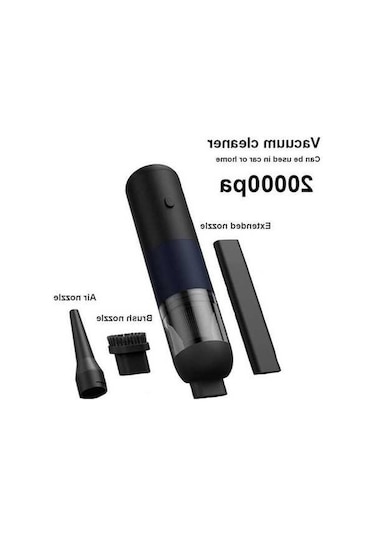 Maoyaya V01 Toz Toplayıcı Süpürgesi Siyah Şarj Kablosuz El Edilebilir Araç Db Siyah