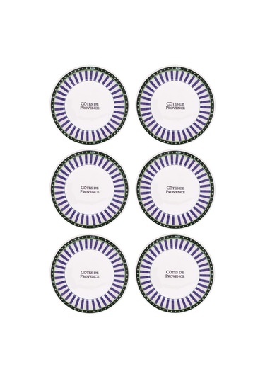 The Mia Provence 6 Kişilik Yemek Takımı 24 Parça Set 2 Renkli