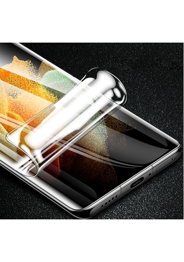 Tecno Camon 40 Pro 5G Kavisli Ekran Koruyucu Nano Polimer Film -Extra Darbe Koruma-Tam Kaplar