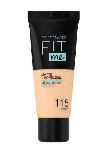 Maybelline New York Fit Me Matte+Poreless Fondöten No:115 Ivory 30 ML