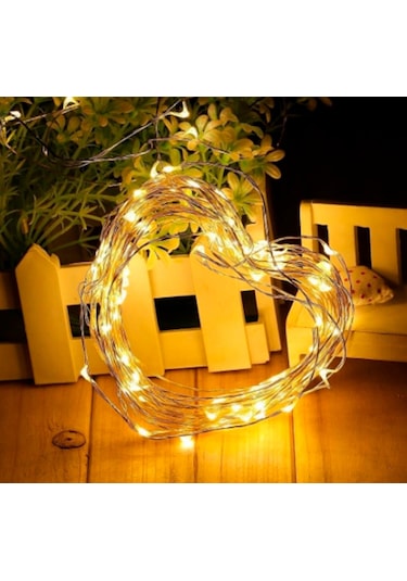 5 Metre, Peri Led Işık, Pilli, Led Aydınlatma, Led Işık, Dekorati