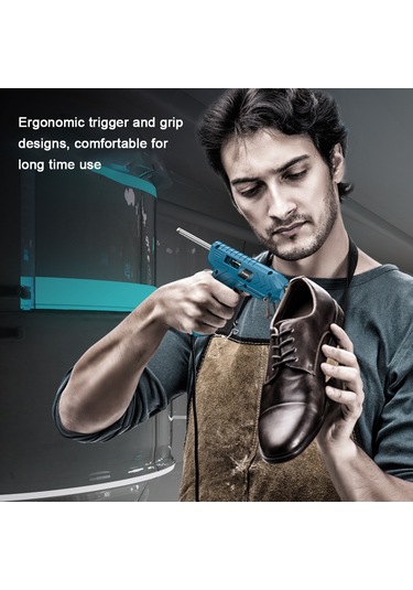 Yaleker Kablosuz Şarjlı Lityum Tutkal Tabancası - 15sn Hızlı Isınma, 150 C Sıcaklık, Ergonomik Tutuş, Dıy El İşleri İçin