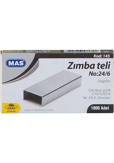 Mas Zımba Teli No: 24/6 Beyaz 145