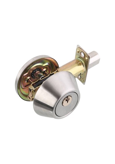 Yaozixa Stainless Steel Odalar Kilidi, Bakır Kilitleme Çekirdeği, 30-45mm Uygun, Dayanıklı, Kol Seti, Kol Ayaklı Kilit, Kolay Kurulum, Anahtarlı