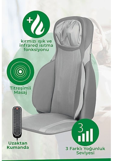 Medısana 88926 Boyun Ovmalı Isıtmalı Masaj Minderi