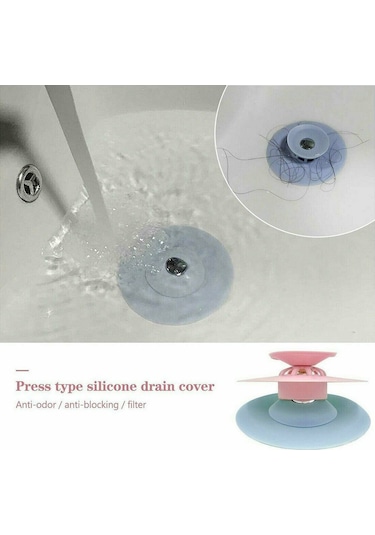 Lavabo Küvet Tıkacı Mutfak Banyo Gider Tıpası Kapağı Tıkaç Süzgeç