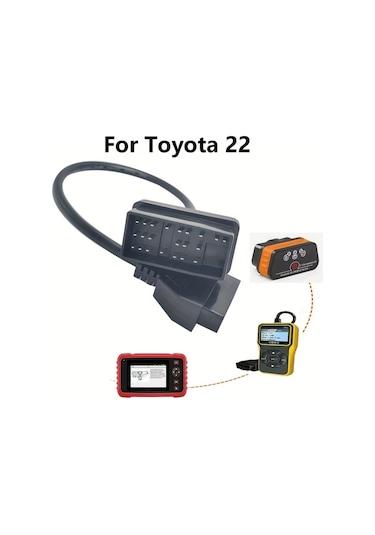 Xuweiwei For Ford 7pin Obd1 Obd2 Adaptor Kablosu Toyota Bmw Opel Mazda Araçlar İçin Tarayıcı