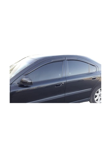 Volvo S80 1999-2006 Modellerine Özel 4'lü Mügen Tip Cam Rüzgarlığı