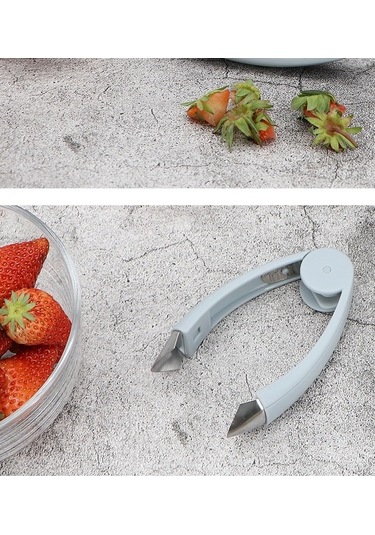 Dancemonkey Paslanmaz Çelik Ananas Göz Çıkarıcı Sivri Çilek Klipsi Pembe, Güzel Kombin Klips Pembe