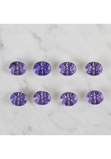 Loren Crafts Lila 8 Li Düğme - 235
