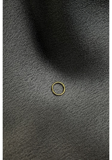 Halka Ring Model 316L Paslanmaz Çelik Altın Gold Renk Piercing Altın