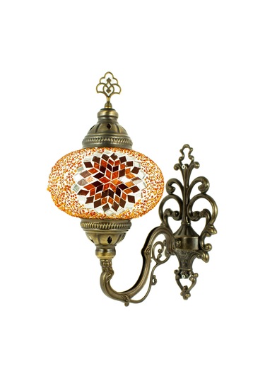 Dekoratif Mozaik Duvar Apliği Otantik Çok Renkli