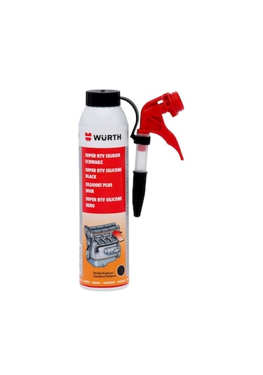 Würth Süper Rtv Silikon Sıvı Conta 260 C Siyah 200ml