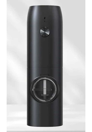 Novahub Kymq-15a Otomatik Typl-c S Arj Elektrikli Karabiber Ve Tuz Öğütücüsü Siyah Siyah