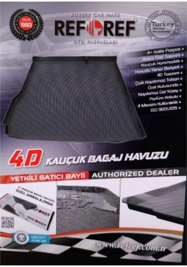 Dacia Duster Bagaj Havuzu 4d %100 Kauçuk 2018-2021 4 2